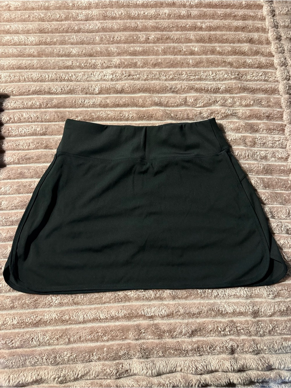 Daisy Fuentes Black Athletic Skort with Side Slits